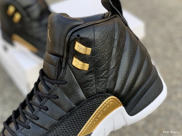 Kicked Out Shoe Store Gold-White Metallic Air AO6068-007 'Reptile' Black Retro 12 Jordan 0723